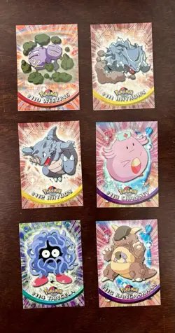 Lot of 6 cards. 2000 Topps Series 2 Pokemon Blue Logo TV Animation Edition - Image 2