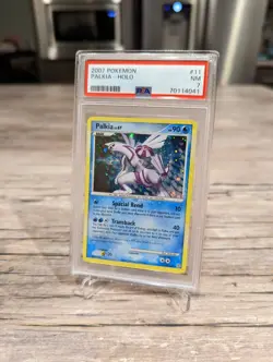 2007 Pokemon PSA 7 Palkia Holo - 11/130 Diamond & Pearl NM-MT 🍥 swirl - Image 2