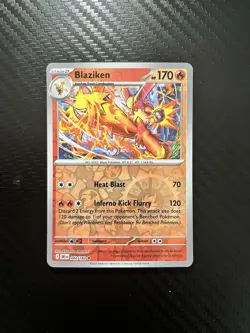Pokemon Blaziken 042/182 Sv10: Destined Rivals Reverse Holo NM - Image 1