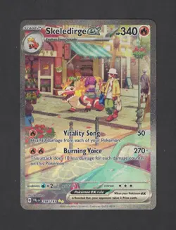 Pokemon 2023 Skeledirge ex #258/193 SIR Paldea Evolved MINT / NEAR MINT - Image 1