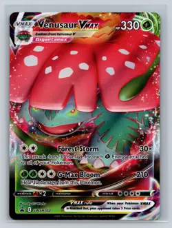 Venusaur VMAX - SWSH102 - Pokemon Sword & Shield Promo Ultra Rare Holo Card - Image 1