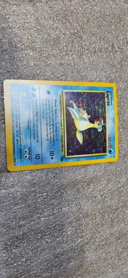 Lapras - 10/62 - Pokemon TCG - Fossil Unlimited - Rare - Holo Vintage WOTC - Image 2