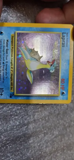 Lapras - 10/62 - Pokemon TCG - Fossil Unlimited - Rare - Holo Vintage WOTC - Image 5