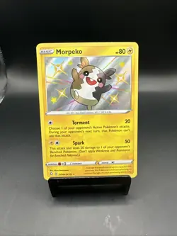 Pokemon Shining Fates * Shiny Vault Morpeko * Rare Holo SV044/SV122 * 2021 - Image 1