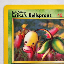 Erika's Bellsprout 75/133 Pokemon TCG 1st Edition Gym Heroes NM Vintage 2000 - Image 3