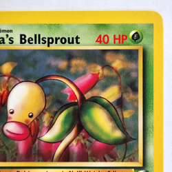 Erika's Bellsprout 75/133 Pokemon TCG 1st Edition Gym Heroes NM Vintage 2000 - Image 4