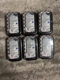 Pokemon Black Bolt and White Flare Unova Mini Tins Lot of 6 Brand New Sealed - Image 2