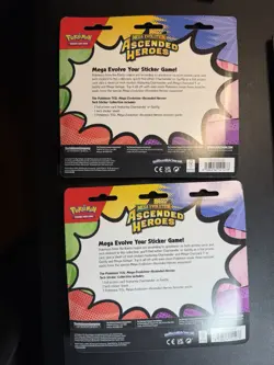 Pokemon TCG Ascended Heroes Tech Sticker Collection LOT OF 2 (Gastly/Charmander) - Image 2