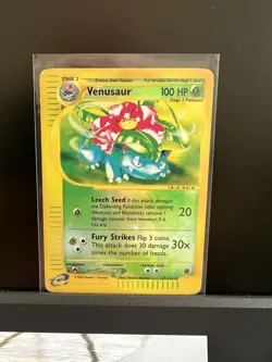Pokemon Venusaur Expedition Base Set Reverse Holo Rare 100HP 067/165 English - Image 1