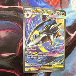 Pokemon Mega Sharpedo EX 227/094 SM Promo Full Art Rare Holo Stage 1 330 HP - Image 3