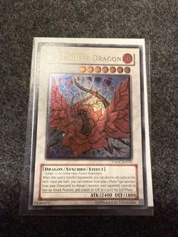 YUGIOH Black Rose Dragon CSOC-EN039 Ultimate Rare - Image 2