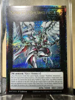 1x (M/NM) Number F0: Utopic Draco Future MP24-EN037 QCSR 1st Edition YuGiOh - Image 1