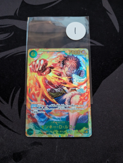 One Piece Monkey.D.Luffy OP13-118 Carrying On His Will Foil SEC #1 - Image 1