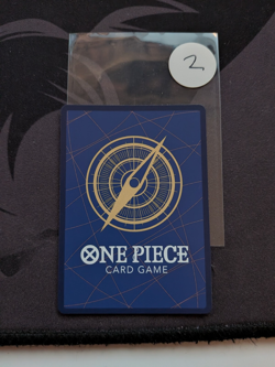 One Piece Monkey.D.Luffy OP13-118 Carrying On His Will Foil #2 SEC - Image 2
