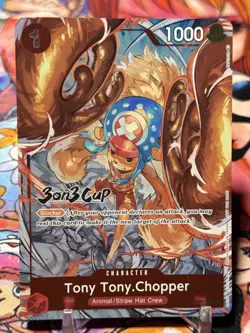 TONY TONY CHOPPER - One Piece ST01-006 - PROMO - 3-on-3 Cup Participant - Image 1