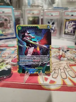 Dracule Mihawk - OP14-119 SEC - THE AZURE SEA'S SEVEN - One Piece TCG English - Image 1