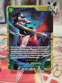 Dracule Mihawk - OP14-119 SEC - THE AZURE SEA'S SEVEN - One Piece TCG English - Image 2