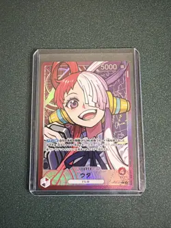 Uta OP06-001 Leader Parallel Alt Art Wings of The Captain ONE PIECE NM Japanese - Image 1