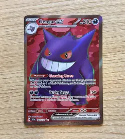 Pokemon TCG Gengar EX 193/162 : Temporal Forces - Near Mint - Image 1