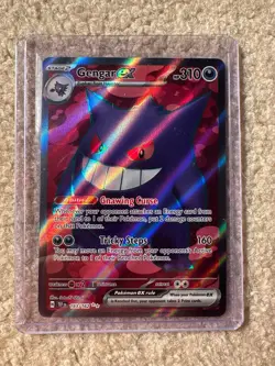 Gengar Ex 193/162 SIR Pokemon Temporal Forces Card Mint Condition English - Image 1