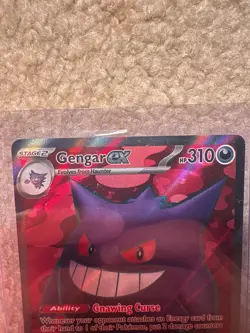Gengar Ex 193/162 SIR Pokemon Temporal Forces Card Mint Condition English - Image 2