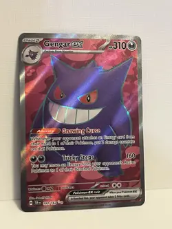 Pokemon Gengar EX 193/162 Temporal Forces NM/M - Image 1