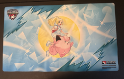 Pokemon Lillie’s Clefairy Regional Championship Playmat Pokemon Official - Used - Image 2