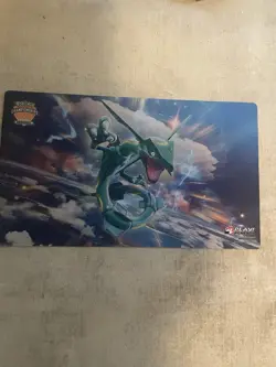 Pokemon Official Rayquaza Regional Championships 2018 Competitor Playmat!! - Image 1