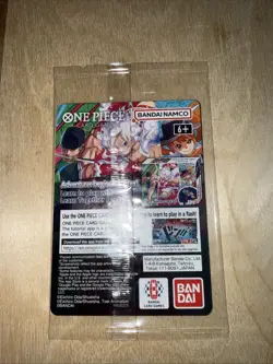 One Piece Monkey D. Luffy College Basketball US Voyage Card - Gonzaga w/ Poster - Image 2