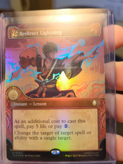 Redirect Lightning - Borderless FOIL | NM | Avatar: The Last Airbender | MTG - Image 2