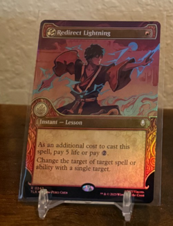 MTG - Avatar: The Last Airbender - Redirect Lightning 0343 Foil NM - Image 1