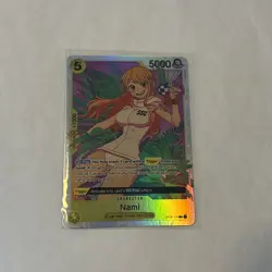Nami OP08-106 Two Legends Holo Special 5000 Power Character Card Bandai - Image 1