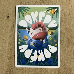 Pokepu S1 1st Ed. Mr. Mamu Mr. Mime Fan Art Parody Card Rare Holo - Image 2