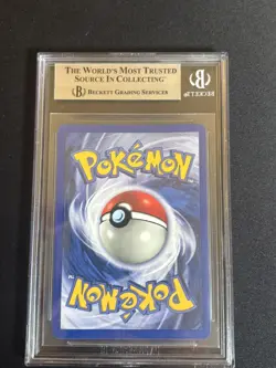 1999 BLASTOISE HOLO R #2 SHADOWLESS BASE SET BGS 8.5 NM+ Mint! Pokemon Card - Image 2