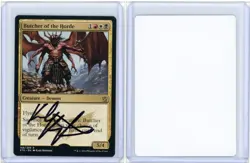 Butcher of the Horde Khans of Tarkir Rare Signed Artist Proof MTG - Image 3