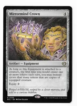 MTG, ECL, Rare, Mirrormind Crown, Artifact - Equipment - Image 1