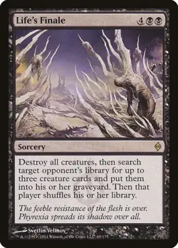 Life's Finale New Phyrexia HP MTG - Image 1