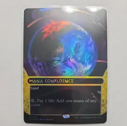 Mana Confluence MTG Edge of Eternities stellar sights BORDERLESS Foil M0025 - Image 1