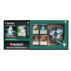 MTG Magic The Gathering - Lord of the Rings Deluxe Commander Kit - Elven Council - Image 1