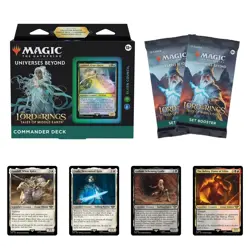 MTG Magic The Gathering - Lord of the Rings Deluxe Commander Kit - Elven Council - Image 2