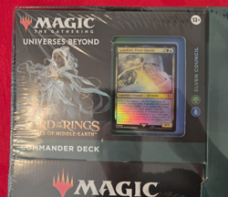 MTG LOTR: Tales of Middle Earth ELVEN COUNCIL Deluxe Commander Kit ~ New - Image 2