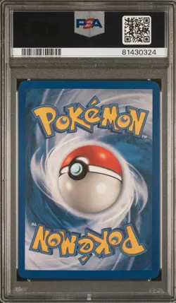 2006 Pokemon Black Star Promo Typhlosion Cosmos Holo PSA 9 Mint #034 Swirl - Image 2
