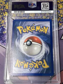2006 Pokemon Black Star Promo Typhlosion Cosmos Holo PSA 9 Mint #034 Swirl - Image 5