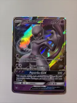 Pokemon TCG Mewtwo GX 39/73 Shining Legends Holo Ultra Rare 2017 - Image 1