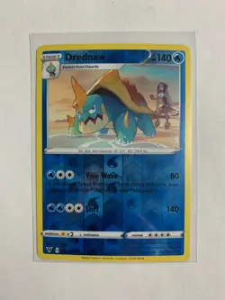 Drednaw 039/185 - Reverse Holo Rare - Vivid Voltage Pokemon - NM - Image 1