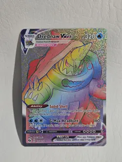 Drednaw Vmax 075/073 -Champion's Path Base Set Pokemon Card - NM - Image 1
