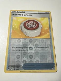 Moomoo Cheese 156/185 - Vivid Voltage Uncommon Reverse Holo Mint Pokemon Card - Image 1