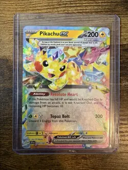 Pokemon TCG Surging Sparks Pikachu ex 057/191 Double Rare - Image 2