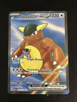 Kangaskhan EX 190/165 Pokemon Scarlet Violet 151 English Full Art Ultra Rare NM - Image 1