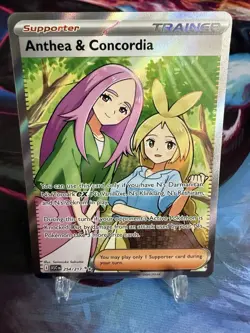 Anthea and Concordia 254/217 Ascended Heroes Pokemon TCG Full Art Trainer - Image 1